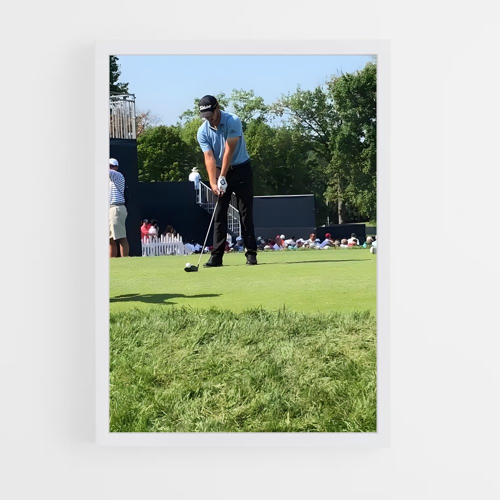 Poster Swing de Patrick – affiche Golf (vue 3)